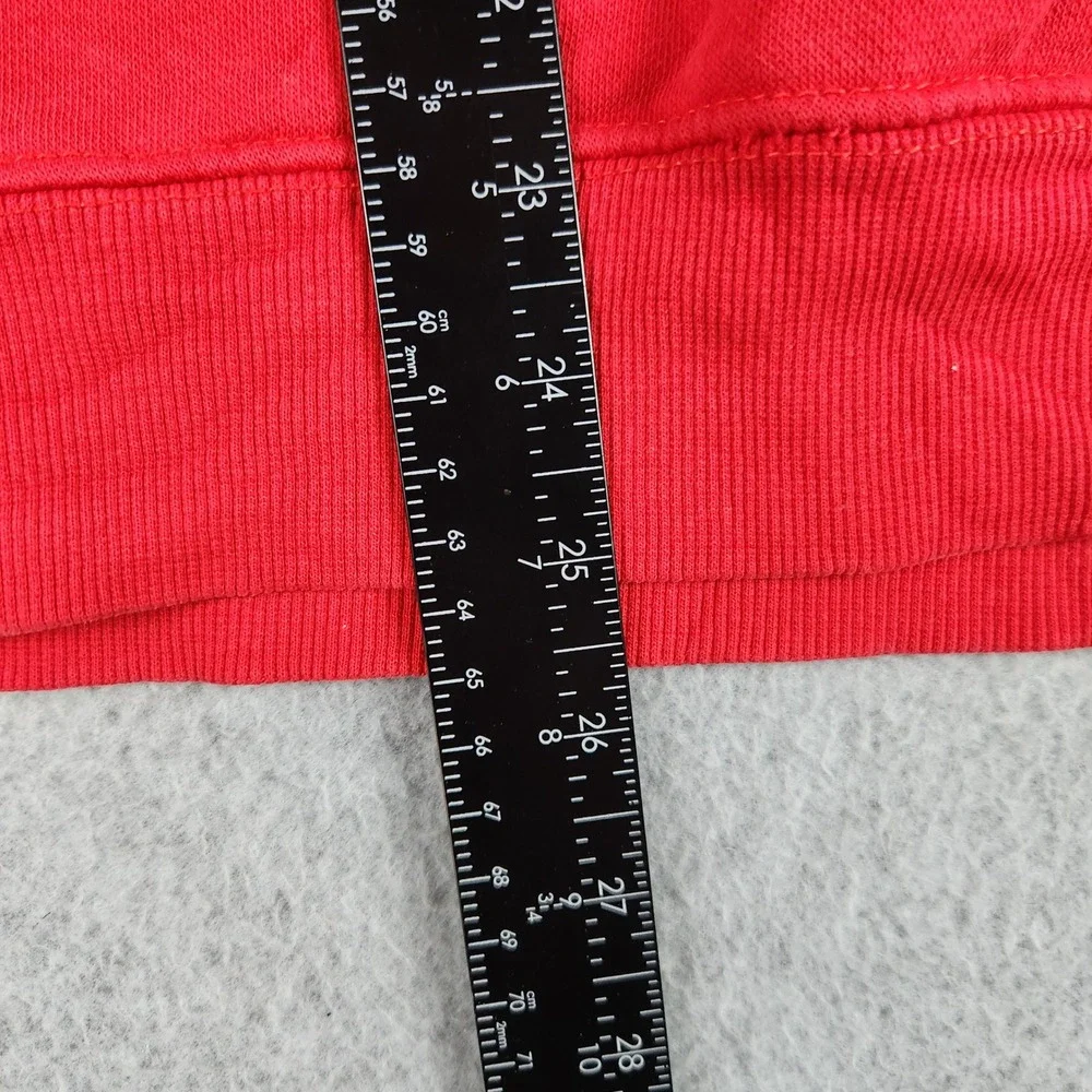 The North Face Fine Alpine Equipment Hoodie Men S Red Fleece Lined Pullover Logo